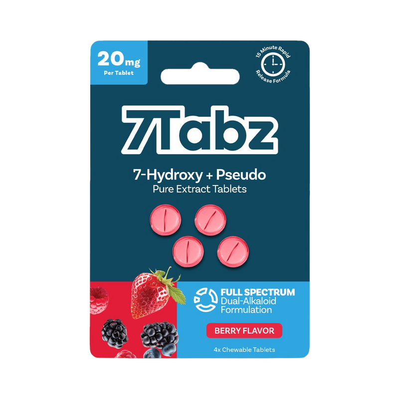 7Tabz 20mg 4 Count - Berry