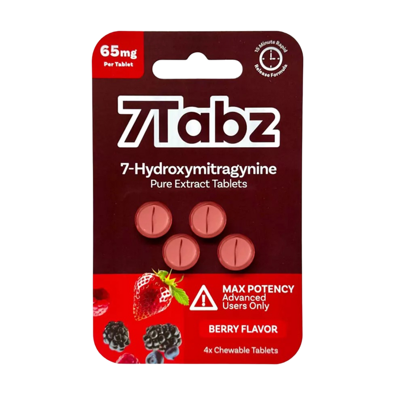 7Tabz 65mg 4 Count - Berry