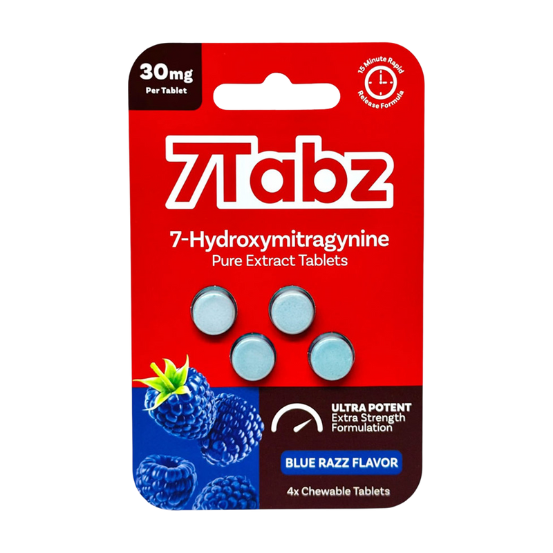 7Tabz Pure Extract Chewable Tablets 30mg (4 Count Pack)