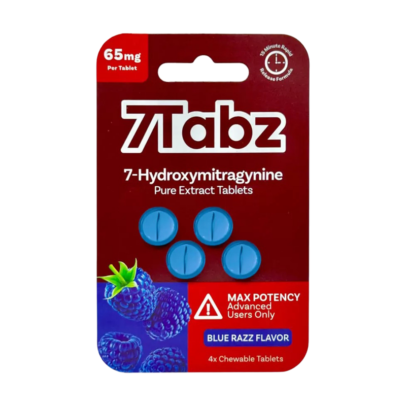 7Tabz 65mg 4 Count - Blue Razz