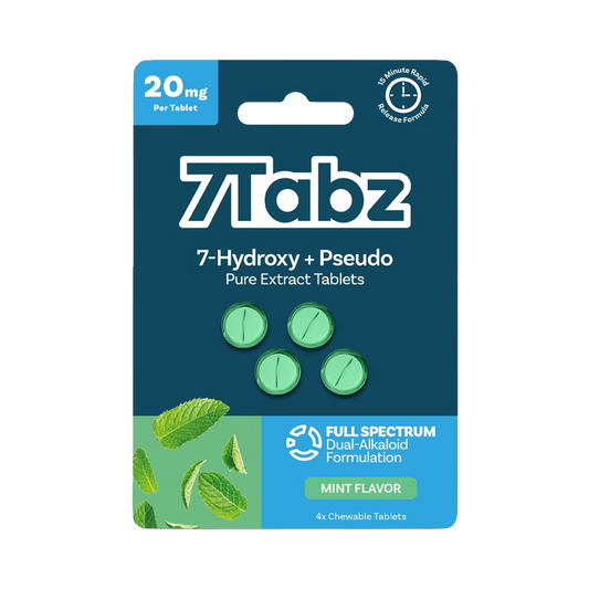 7Tabz 20mg 4 Count - Mint