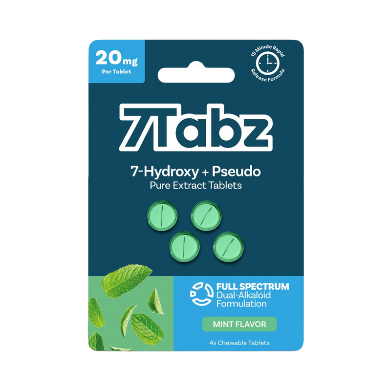 7Tabz 20mg 4 Count - Mint