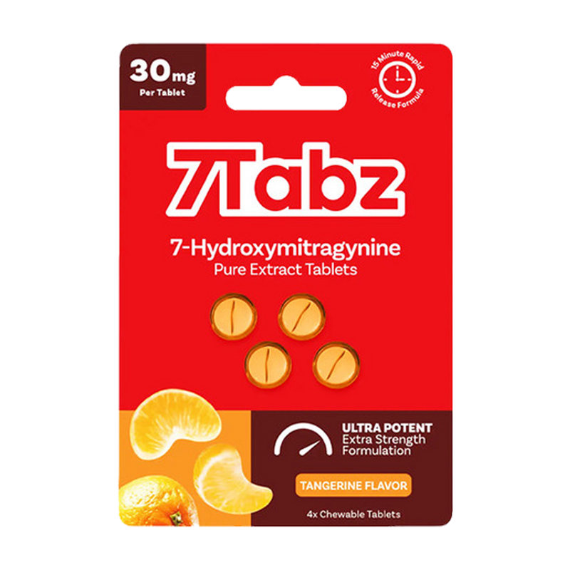 7Tabz Pure Extract Chewable Tablets 30mg (4 Count Pack)