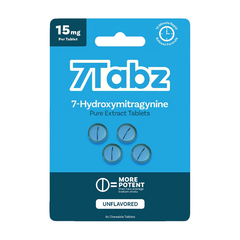 7tabz pure extract chewable tablets unflavored 15mg 4ct