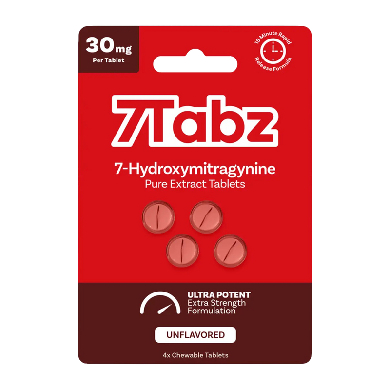 7Tabz 30mg 4 Count - Unflavored