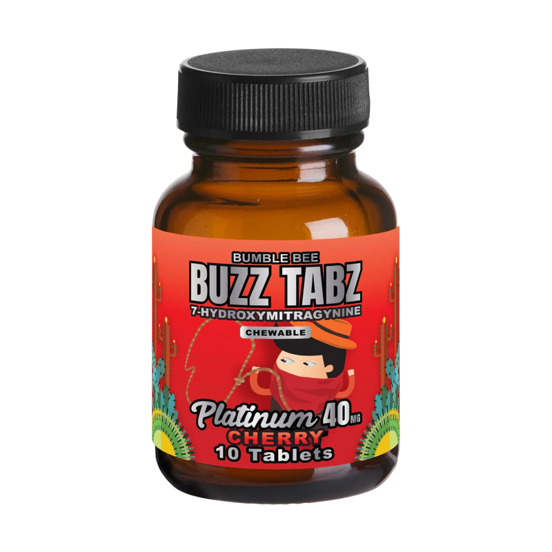 Bumble Bee Buzz Tabz Platinum (Cherry) - 40mg  Chewables