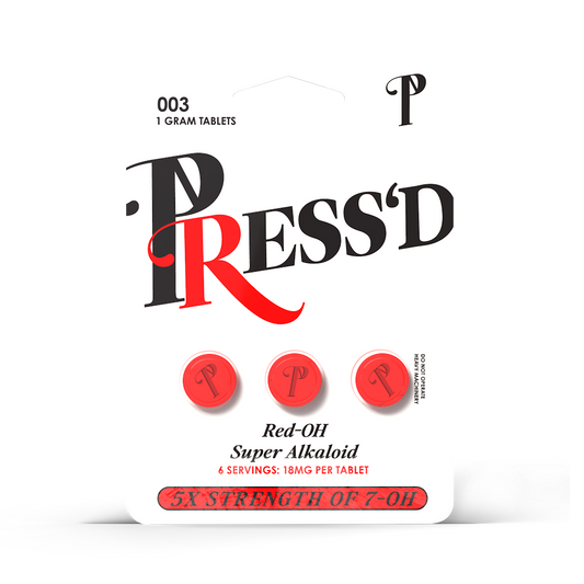 Press'd Tablets - Red OH Super Alkaloid 3 Pack